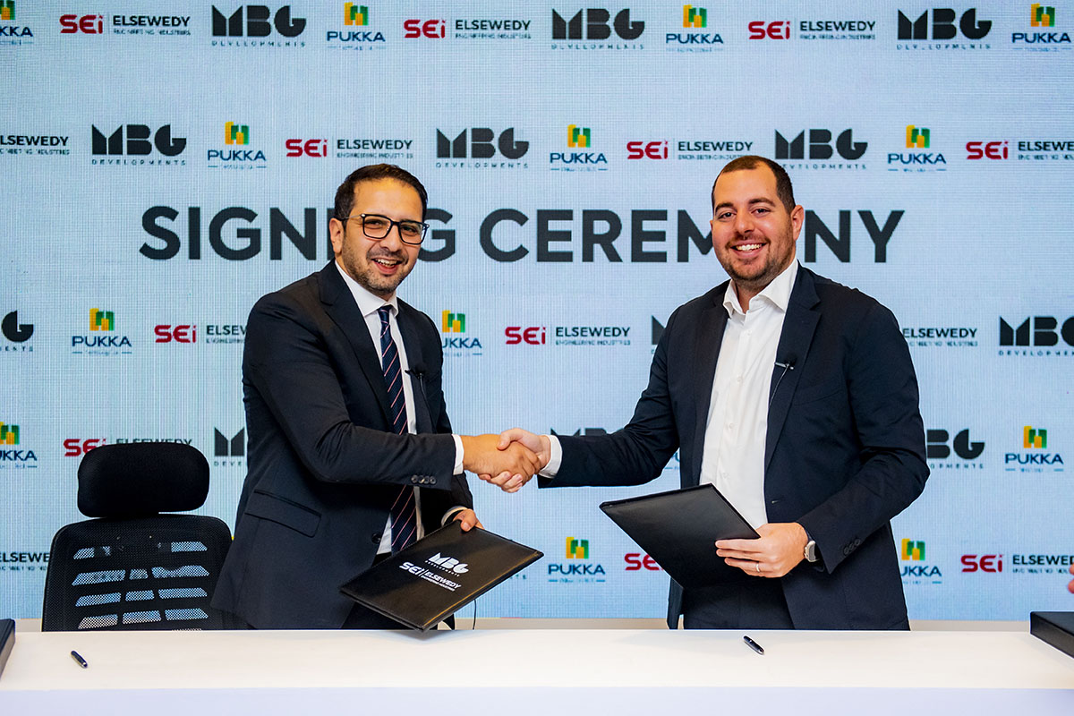 MBG Developments and ElSewedy SEI Signing Ceremony for Pukka Compound